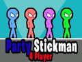 Permainan Parti Stickman 4 Pemain talian