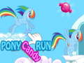 Permainan Larian Gula-gula Pony  talian
