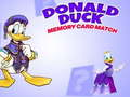 Permainan Padanan kad memori Donald Duck  talian