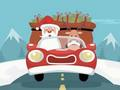 Permainan Teka Santa memberi hadiah talian