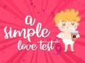 Permainan Ujian Cinta Sederhana talian