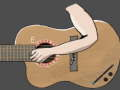 Permainan Simulator Gitar – Siberian Punk  talian