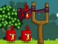 Permainan Angry Birds vs Babi  talian