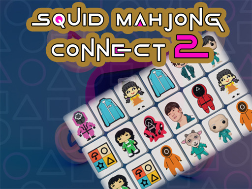 Permainan Squid Mahjong Sambungkan 2 talian