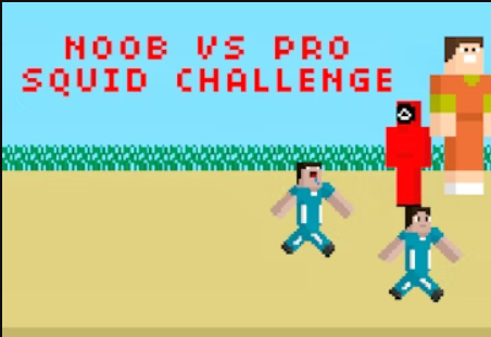 Permainan Cabaran Noob vs Pro Sotong  talian