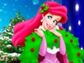 Permainan Ariel The Little Mermaid Krismas Berdandan  talian