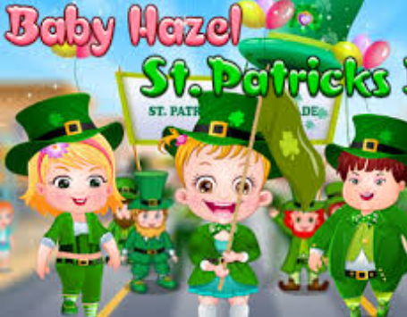 Permainan Baby Hazel St. Hari Patrick  talian