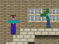 Permainan Noob vs Zombies 3 talian