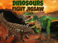 Permainan Dinosaur Fight Jigsaw  talian