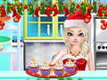 Permainan Pembuat cupcake sister puteri Krismas talian