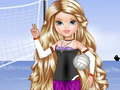 Permainan Pakaian Bola Tampar Barbie  talian