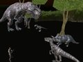 Permainan Perburuan Dinosaur Berbilang Pemain Tengah Malam  talian