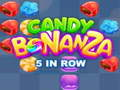 Permainan Candy Bonanza 5 dalam Baris  talian