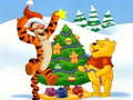 Permainan Teka-teki Jigsaw Krismas Winnie the Pooh  talian