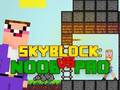 Permainan Noob melawan Pro Skyblock talian