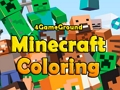 Permainan Buku mewarna Minecraft  talian