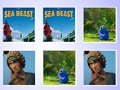 Permainan Padanan Kad Memori Sea Beast  talian