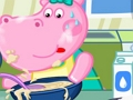 Permainan Sekolah Memasak Hippo  talian