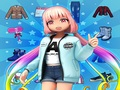 Permainan Anak Patung Gaya Gadis 3D  talian