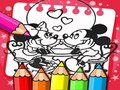 Permainan Buku Mewarna Mickey Mouse  talian