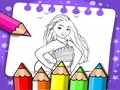 Permainan Buku Mewarna Moana  talian