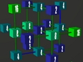 Permainan 2048 - 3d talian
