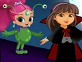 Permainan Nick jr. Perarakan Pakaian Halloween  talian