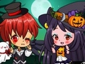 Permainan Pasangan Chibi Halloween  talian