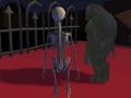 Permainan Cabaran Halloween Parkour 2 Pemain  talian