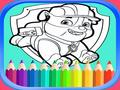 Permainan Buku Mewarna PAW Patrol  talian