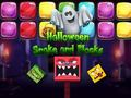 Permainan Ular Halloween dan Blok talian