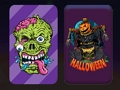Permainan Memori Raksasa Halloween  talian