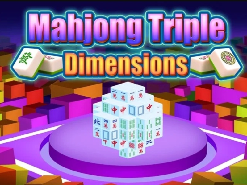 Permainan Tiga Dimensi Mahjong  talian