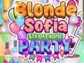 Permainan Berambut perang Sofia Stay at Home Party  talian