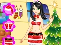 Permainan Dressup Gadis Krismas  talian