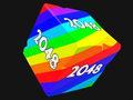 Permainan Kiub 2048 3D dengan Nombor  talian