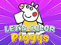 Permainan Jom Warna Piggys  talian