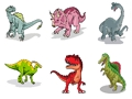 Permainan Kad Dinosaur  talian