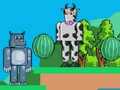Permainan Hippo vs Raksasa Lembu  talian