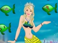 Permainan Barbie Mermaid Dressup talian