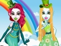 Permainan Pertempuran Fesyen Hijau Vs Rainbow  talian