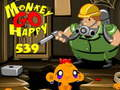Permainan Monkey Go Happy Tahap 539  talian