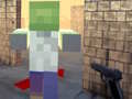 Permainan Kraf Zombi 3d  talian