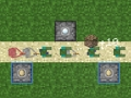 Permainan Pertahanan Menara Minecraft  talian