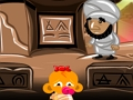 Permainan Monkey Go Happy Tahap 124  talian