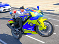 Permainan Permainan Perlumbaan Stunt Motosikal Polis talian