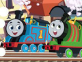 Permainan Thomas semua enjin pergi jigsaw talian