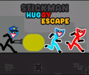 Permainan Stickman Huggy melarikan diri talian