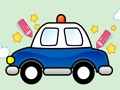 Permainan Mudah Cat Kereta Polis  talian