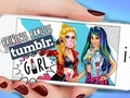 Permainan Puteri Gadis Media Sosial Terkenal  talian